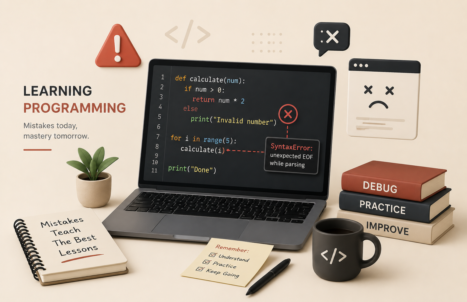 The Biggest Mistakes I Made While Learning Programming